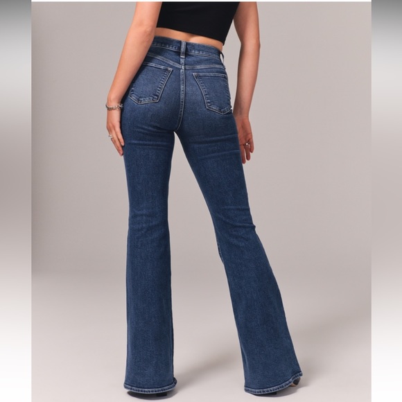 Ultra High Rise Stretch Flare Jean - Picture 2 of 7